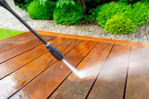 Power washing banner